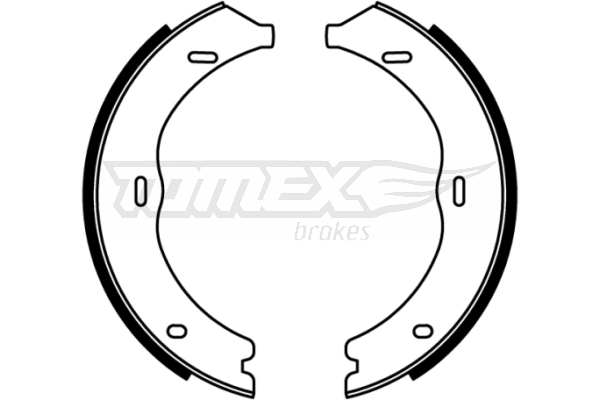 Sada brzdových čeľustí TOMEX Brakes